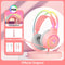 RGB Gaming Headphones with HD Flexible Mic Onikuma With Stand