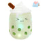 LED Light Milk Tea Doll Plush Toy