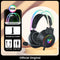 RGB Gaming Headphones with HD Flexible Mic Onikuma With Stand