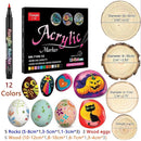 Acrylic Marker Painting Pens For Art Rock Painting, Card Making, Stone, Ceramics