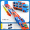 Large Transporter Truck Folding Track Racing Car Toys For Kids