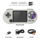 Data Frog Portable Handheld Game Console 6000 Retro Video Games