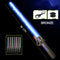 NEW Retractable Light Saber Colorful Glowing Sword