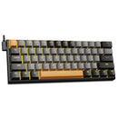 Mini Mechanical Gaming Keyboard 61 Keys Portable Keyboard For Travel