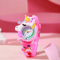 Carton Silicone Gift Watch for Boys and Girls Cute Colorful Wristwatch