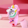 Carton Silicone Gift Watch for Boys and Girls Cute Colorful Wristwatch