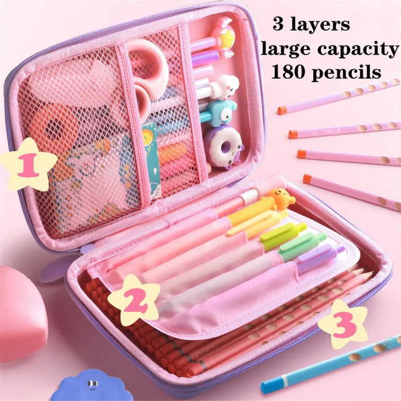 Cute Unicorn Pencil Case For Kids