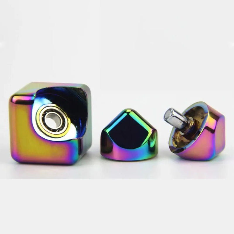 Colorful Magnetic Fidget Spinner Cube
