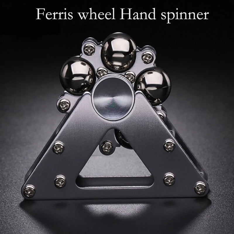 Double Pendulum Ferris Wheel Hand Fidget Spinner - Gyro Metal Fidget Spinner