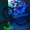 RGB Gaming Headphone Stand with Dual USB Interface