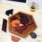 Tangram Intelligence Hexagonal Wooden Puzzles Educational Toys For Kids