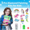 Kids Diamond Painting Sticker Kits for Children Easy DIY Disney Mermaid Cartoon Stickers