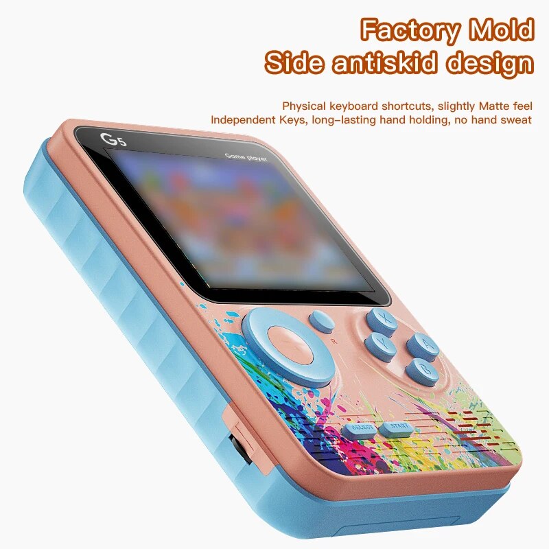 G5 Game Console Retro Handheld Portable 500-in-1 Classic Games