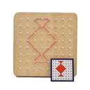 Montessori Baby Creative Toy Rubber Tie Nail Boards