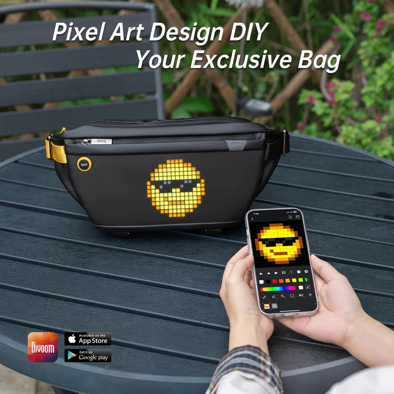 NEW Sling Bag Customizable Pixel Art Fashion Design