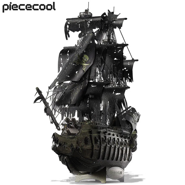 The Flying Dutchman DIY Model Metal Pirate Ship Building Kits
