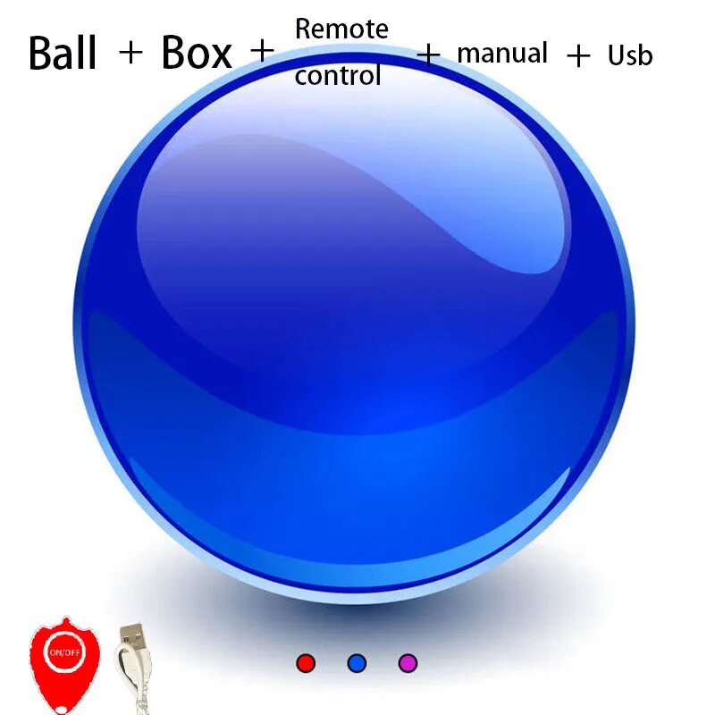 Flying Spinner Ball Boomerang Fly Orb With LED Lights
