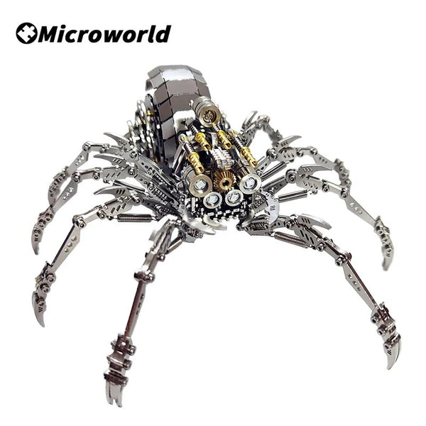 Spider King Plus Metal Model Jigsaw DIY Puzzle Assembly Kits