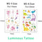 Luminous Temporary Tattoo Stickers for Kids Unicorn