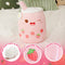 LED Light Milk Tea Doll Plush Toy