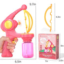 Large Bubble Making Soap Blowing Bubble Gun Toy - Bubble Gun Machine For Outdoors