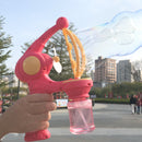 Large Bubble Making Soap Blowing Bubble Gun Toy - Bubble Gun Machine For Outdoors