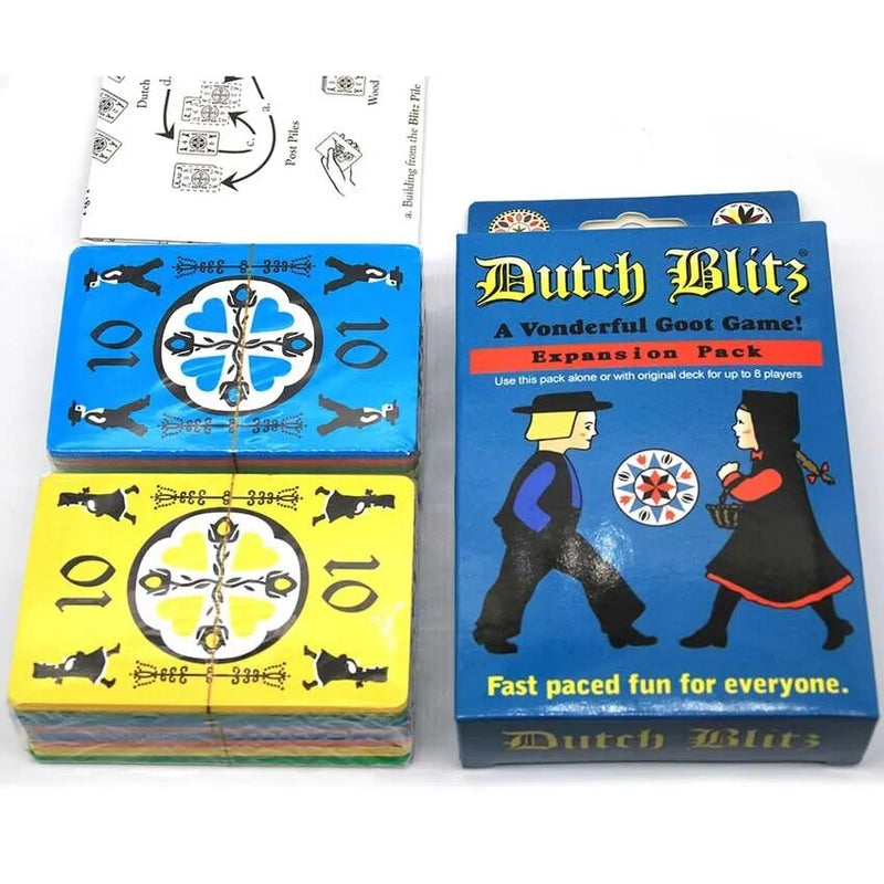 Dutch Blitz Original Fast Paced Card Family Game