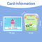 English Words and Math Learning Educational Flash Cards for Kids 3-6 Years