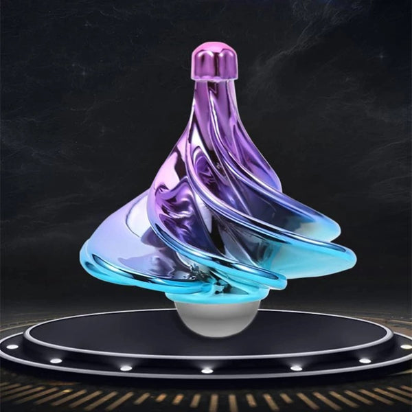 Fidget Spinner Toy Wind Blowing Rotating Pocket Kinetic Spinner for Adults & Kids