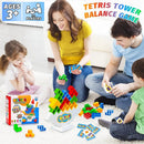 Tetra Tower Balance Game Stacked Tower Assembly Toy For Kids