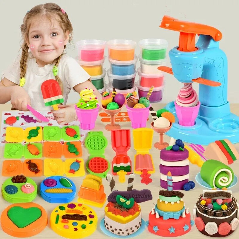 Clay Toys For Kids - Food Making