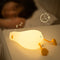 LED Children Night Light Squishy Duck Lamp Decor Lamp