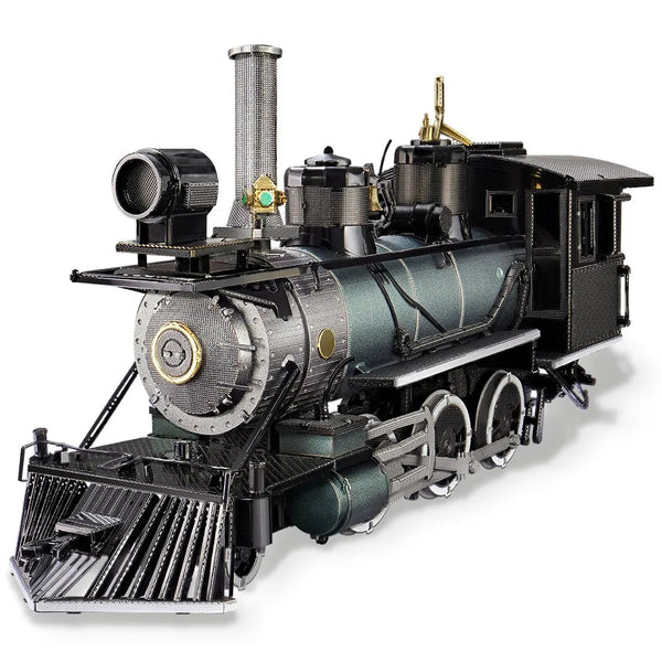 Metal Mogul Locomotive 282Pcs Assembly Train Model Building Kit DIY