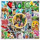 Game Character Minecraft Stickers Cool Sword Animal War Fight Decal for Laptop Luggage Phone Refrigerator Skateboard Kids Toys