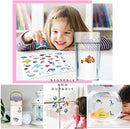 Reusable Cute Stickers Puzzle Sticker Games Cognition Toys For Kids