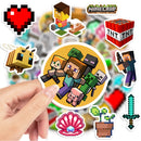 Game Character Minecraft Stickers Cool Sword Animal War Fight Decal for Laptop Luggage Phone Refrigerator Skateboard Kids Toys