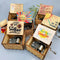 NEW You Are My Sunshine Music Box Color Printed Wooden Hand Operated Musical Box