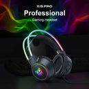 RGB Gaming Headphones with HD Flexible Mic Onikuma With Stand