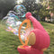 Bubble Gun Blowing Soap Bubbles Machine Automatic Toys Summer Outdoor Party Play Toy For Kids Birthday  Park Children's Day Gift