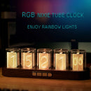Digital Nixie Tube Clock with RGB LED Glow for Gaming / Decoration