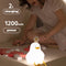 Cute Duck Night Light Rechargeable Sleeping Lamp For Kids