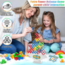 Tetra Tower Balance Game Stacked Tower Assembly Toy For Kids