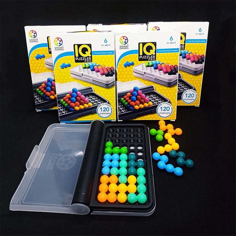 IQ Puzzler Pro - Montessori Matching Puzzle Board Ball Game